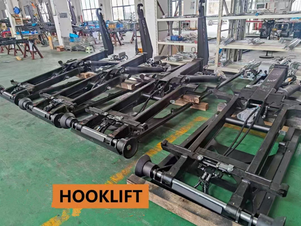 8 sets of hooklift assemblies delivered to Mongolian customers