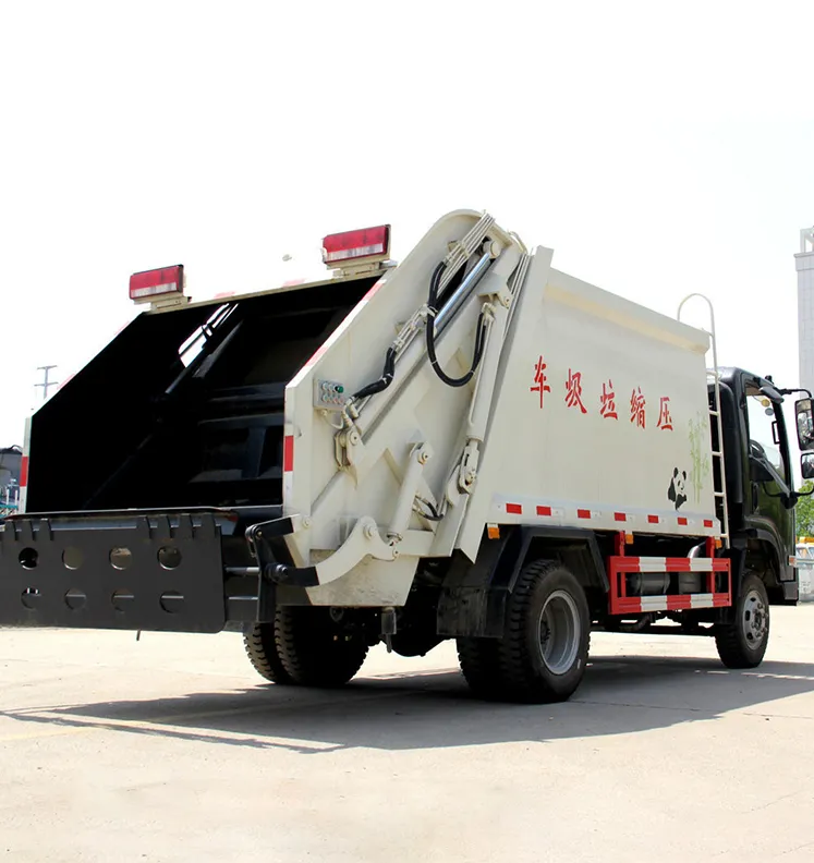 Shacman Brand 6CBM Compactor Garbage Truck