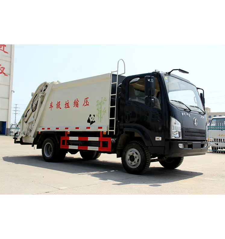 Shacman Brand 6CBM Compactor Garbage Truck