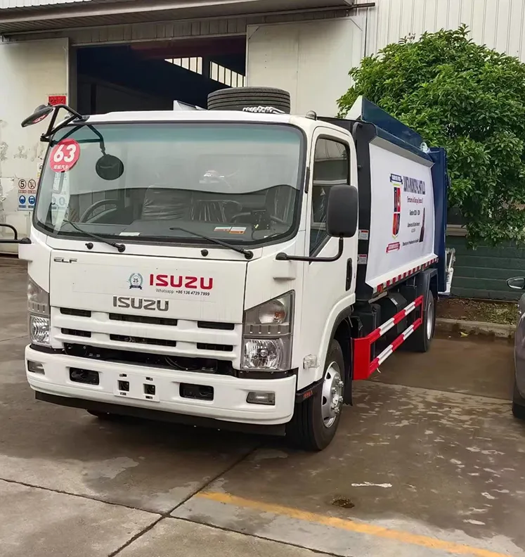 ISUZU Brand 7CBM Compactor Garbage Truck