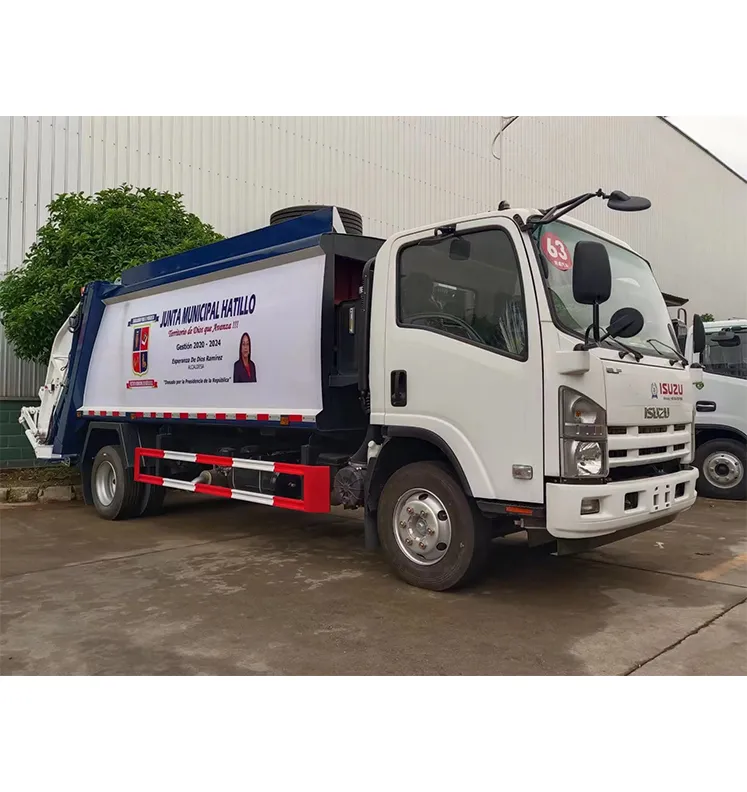 ISUZU Brand 7CBM Compactor Garbage Truck