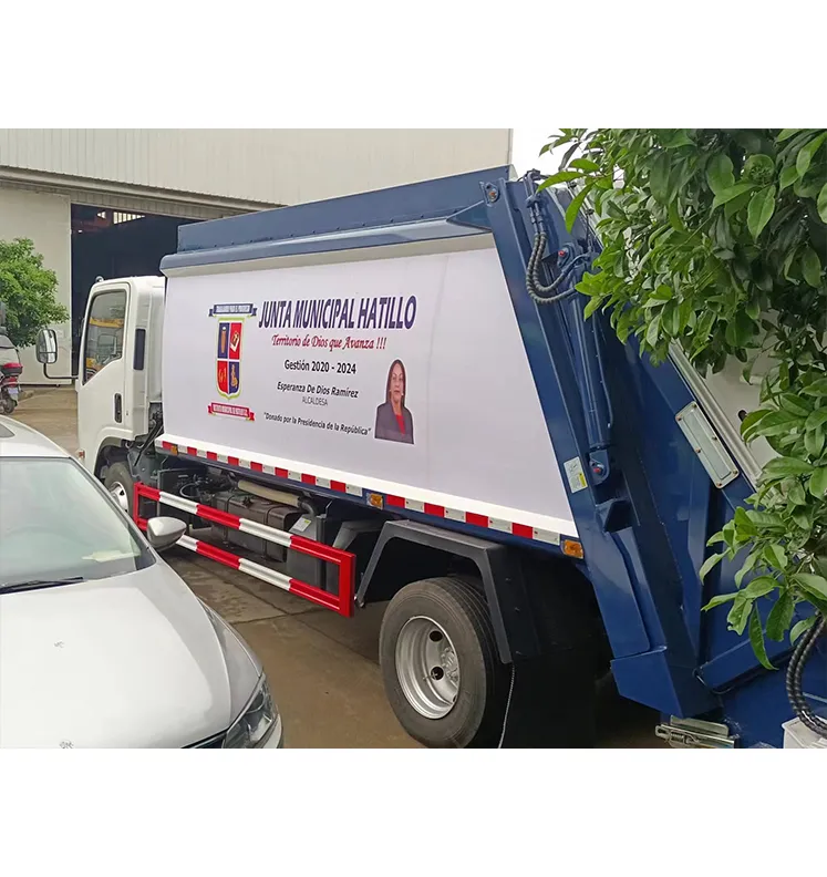 ISUZU Brand 7CBM Compactor Garbage Truck