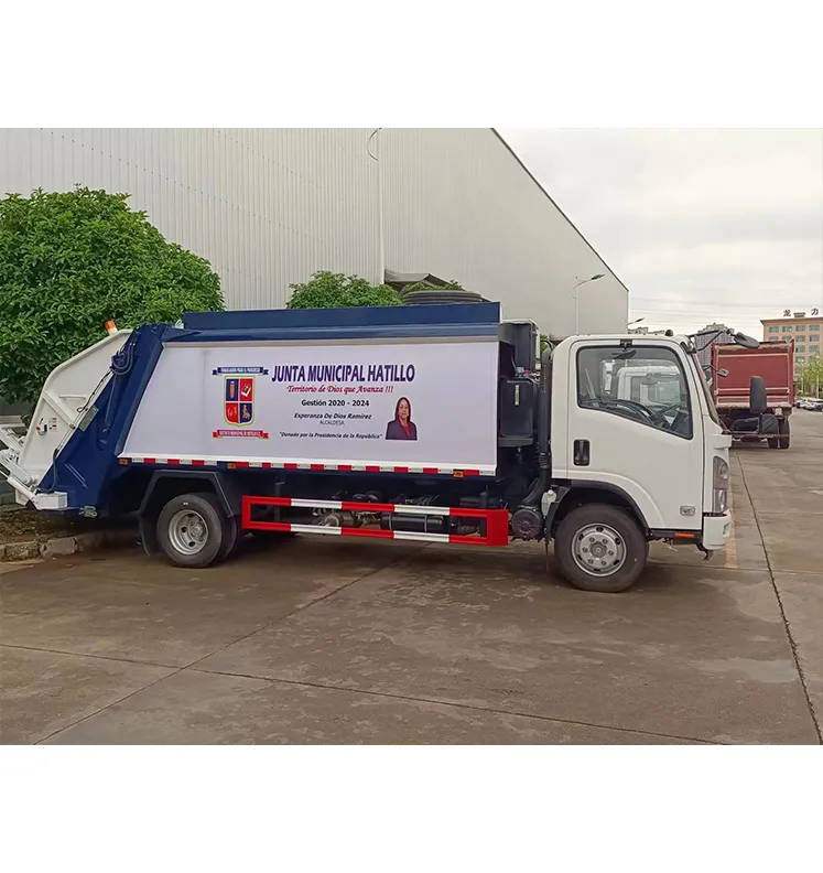 ISUZU Brand 7CBM Compactor Garbage Truck