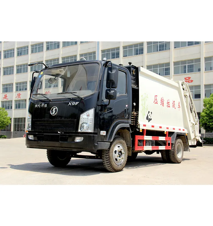 Shacman Brand 6CBM Compactor Garbage Truck