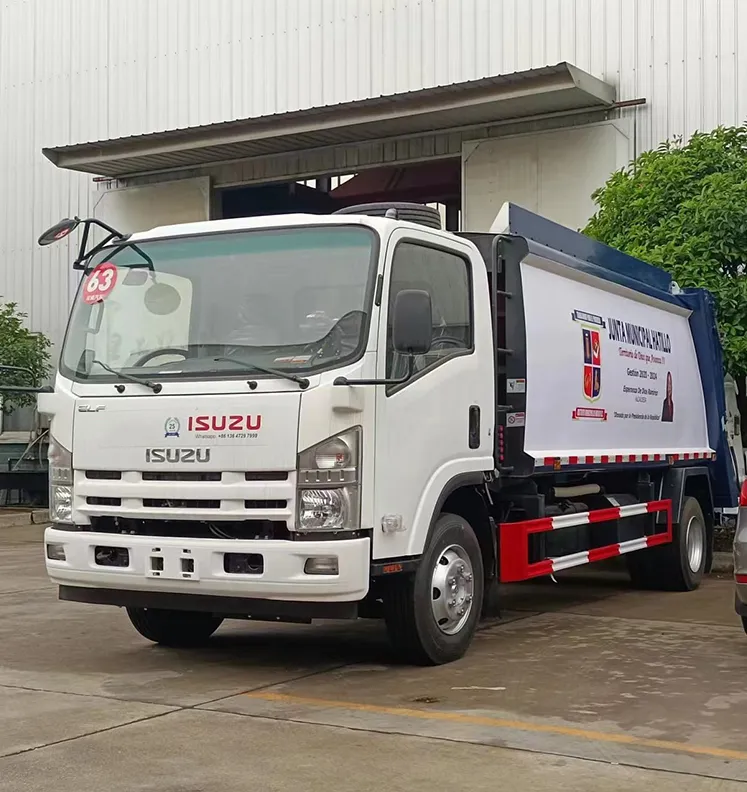 ISUZU Brand 7CBM Compactor Garbage Truck