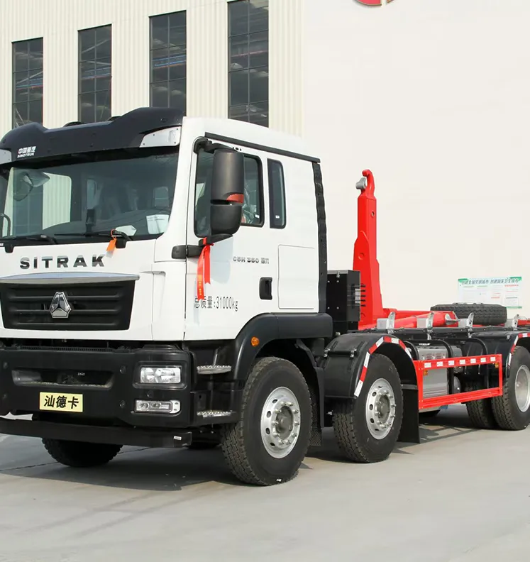 8*4 Sinotruk 26 Tons Hooklift Truck