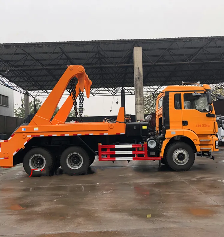 SHACMAN Skip Loader Truck(Swing Arm Dump Truck)