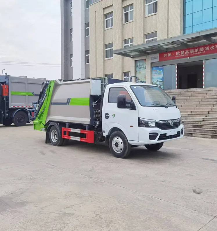 Dongfeng 5.8CBM Garbage Compactor Truck